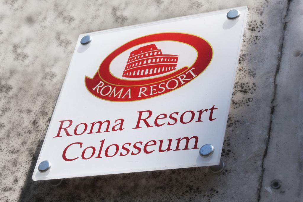Roma Resort Colosseum Exterior foto